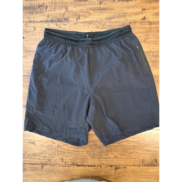 Ten Thousand Other - Ten Thousand Session Short Mens Large Black Lined 7 Inch Running Training NEW
